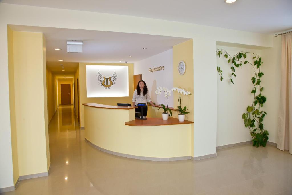 Hotel Angelas Utena Buitenkant foto